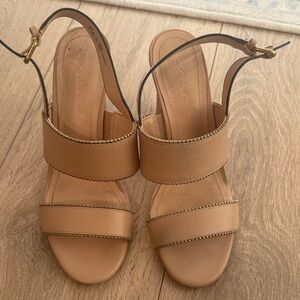 Coach Beige / light pink Women's Sandals